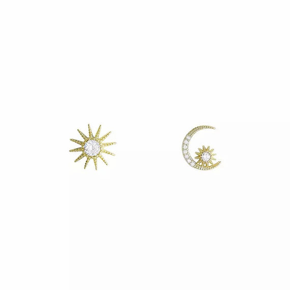 Moon Sun Earrings